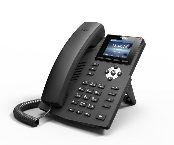 Fanvil X3SP Enterprise IP Phone - 2.4' Colour Screen, 2 Lines, No DSS Buttons, Dual 10/100 NIC Fanvil X3SP Enterprise IP Phone - 2.4' Colour Screen, 2 Lines, No DSS Buttons, Dual 10/100 NIC